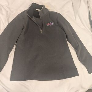 Buffalo Bills Grey Quarter Zip Up